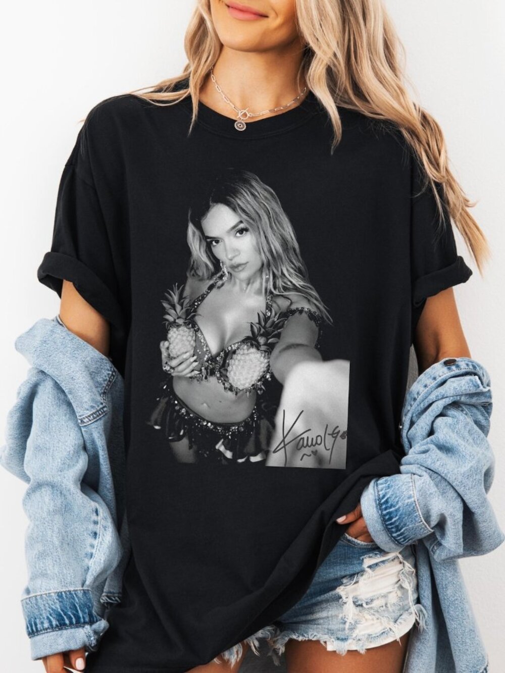 Karol G Tropicoqueta Latin Music Graphic Tee, Reggaeton Fan Shirt